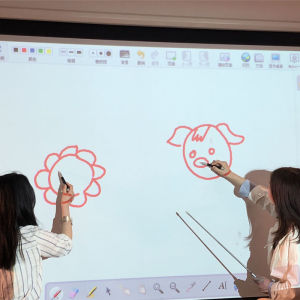 Pizarron Digital Writing Boards Finger Touch Screen Smart Classroom Board Multi Interactive Large Whiteboard School Blackboard