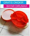 Kotak Makan 5 Sekat Tantos / Rantang Catering Bistro / Lunch box / Tempat Makan / Wadah. 