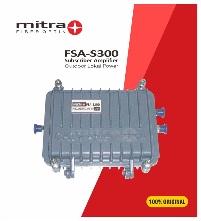 Amplifier FSA S300 Falcom Booster CATV FSA S300 Original Outdoor ...