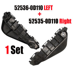 Front Bumper Side Bracket Clip Vibration Resistant Easy Installation Fit: Toyota VIOS NCP150 2014 - 2018 2PCS