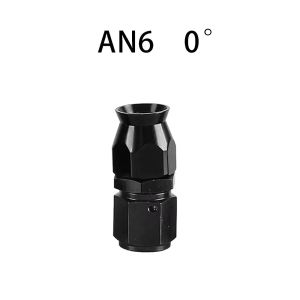 NOCASE AN4/AN6/AN8/AN10 AN Hose Fitting Aluminum Alloy Universal Fuel Hose Adapter Hose End Fitting Straight 0°/45°/90°/180° Degree Oil Cooler End