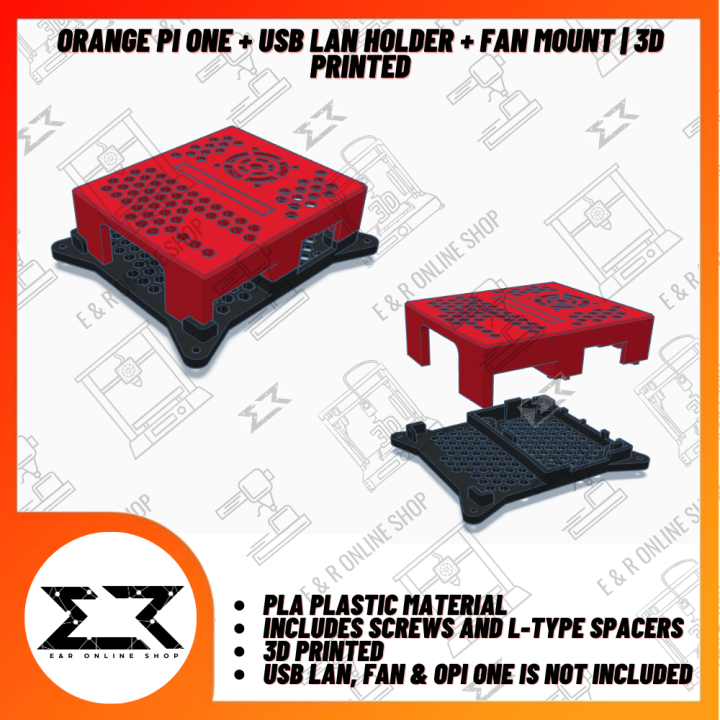 Orange Pi One + USB to Lan Casing 3D Printed | Lazada PH