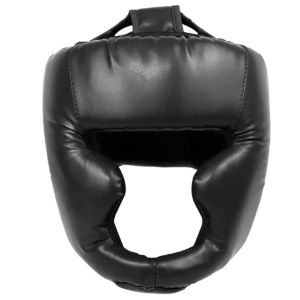 SPORT PR Adjustable Boxing Headgear Breathable PU Leather Boxing Headguard  Thick Foam Padding Boxing Helmet