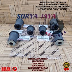 BUSHING ARM SET ATAS BAWAH KIJANG 5K 7K 1SET 6PCS ORIGINAL