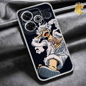 CASE REDMI 13 - CASING POCO M6 MOTIF GEAR - Softcase Premium - Bening Transparant - Silikon HP - Kesing - Cassing - Case Terbaru