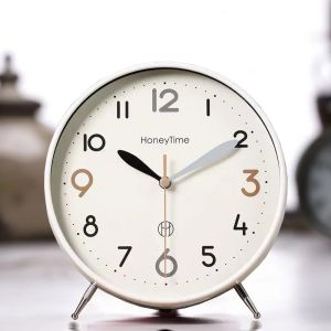 xpkQ Simple Style Table Clock Living Room Elegant Desktop Tabletop Clock Placed Table Clock Creative Decoration B3K9H