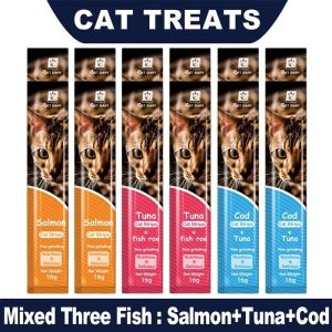 100pcs Cat Snacks Cat Treats Cat Kitten Snacks Cat Treats Fresh Wet Food