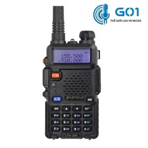 Bộ đàm cầm tay Baofeng UV-5R 0678 5W VHF/UHF máy bộ đàm liên lạc xa màn hình LCD pin sạc dung lượng cao