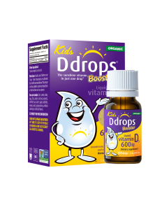 Kids Growth Combo Ddrops D3 600IU + Calcium Magnesium & Zinc | Must-Have for Growth Spurts | Ages 1–18 | Strong Bones & Teeth