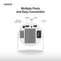 ABL Mini Projector S100 NEW มินิโปรเจคเตอร์ 1080P FULL HD โปรเจคเตอร์ความละเอียดสูง ปรับได้ 180 องศา. 