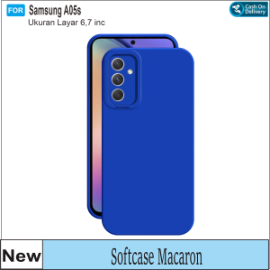 Casing Samsung A05/A05s Soft Case Macaron Candy Camera Protect