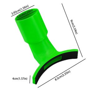 SWEET TIM Double Port Angle Grinder Dust Extractor Dust Collector Tool Free Double Port Collector Keeps Air Clean Tool Free Adapter Garage Use