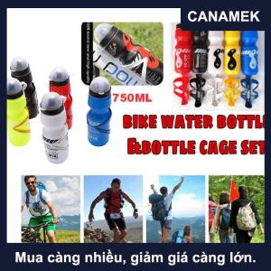 【CANAMEK】 750ml xách tay xe đạp leo núi Xe đạp đi xe đạp nước uống chai với chủ lồng