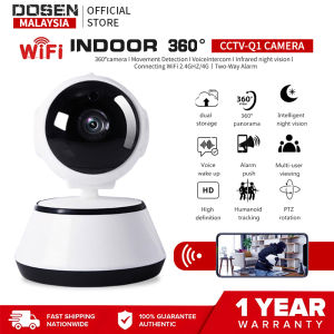 DOSEN CCTV Camera For House V380 Pro WiFi IP Camera Home Wireless with Baby Monitor / Full Color Night Vision / Auto Tracking