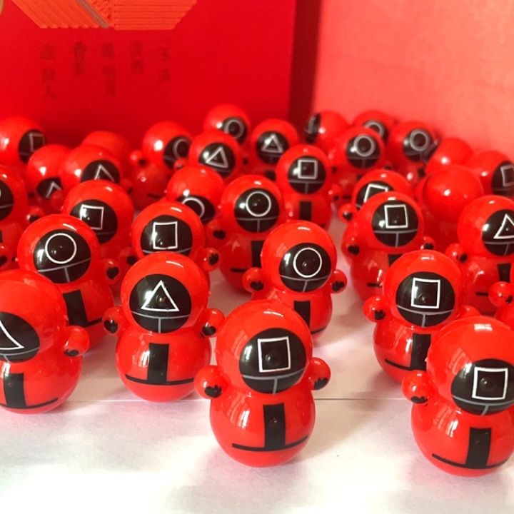 Đồ chơi cho bé squid game lật mặt, trò chơi con mực HK Mart