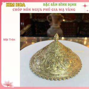 Chóp Nón Ngựa Phú MẠ VÀNG – ĐƯỢC LÀM NGHỆ NHÂN QUỐC GIA CHẠM KHẮC THỦ CÔNG
