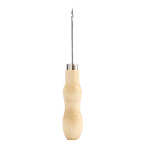 3Pcs Canvas Leather Sewing Awl DIY Handmade Stitch Leather Sewing Needle Shoe Leather Repair Crochet Tools Punching Gadget