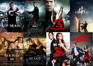 Flash Drive 64 Gb Ip Man Boxset_Hero_The Island_The Adjustment Bureau Full HD 1080p and 4K