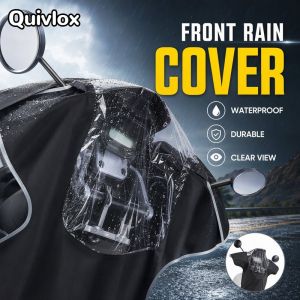 Waterproof Motorcycle Front Rain Cover Universal Dashboard Protector Wear Resistant For Outdoor Motorbike Scooter