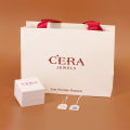 Cera 916 Gold Rings Blushing Love Ring S9059. 