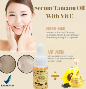 PAKET GLOWING SERUM TAMANU OIL DAN KELLY