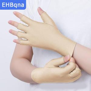 [COD] EHBqna SPORTS ถุงมือครึ่งนิ้วทำจากไหมน้ำแข็งสำหรับผู้หญิงถุงมือบางระบายอากาศได้ถุงมือขับรถกลางแจ้งถุงมือกันแดดสำหรับฤดูร้อน