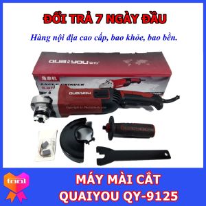 Máy Mài Góc QUAIYOU QY-9125 (1700W) - Lưỡi 125mm - Hàng Nội Địa Trung Quốc - Bảo Hành Chính Hãng 6 Tháng