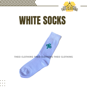 Socks Scouting Uniform Accessories | Brown White Green | Theo Clothing