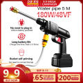 DEKES Cordless pressure washer ，Electric Pressure Washer Power Washer Portable  washer Pressure Water Nozzle Cleaning Machine Kit High Pressure Washer. 