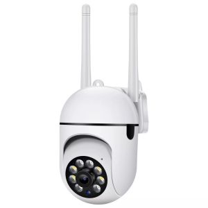 Samsung CCTV Camera Dual Lens WiFi Connect To Cellphone Two-Way Voice IP69 Smart Outdoor Waterproof Camera 360 Night Vision Auto Tracking
