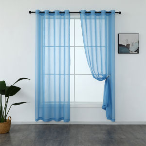 VIEW AND HUE high quality blackout curtain with rings for home living room bedroom window curtains makapal at mahaba