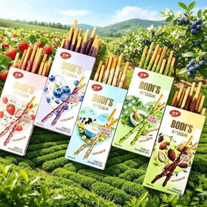 Thick Chocolate Grain Bar Multi-Flavor Lollipop Big Grain Coating Biscuit Bar Chocolate Childrens Casual Snacks Chocolate Bar