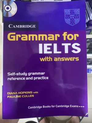 Sách Cambridge Grammar For IELTS file nghe được gửi qua mail