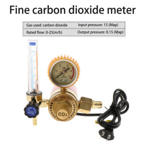 Seismic CO2 pressure reducer 36V220V CO2 meter seismic safety precision and durability industrial welding
