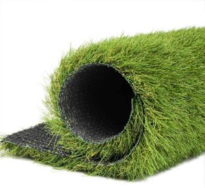 25MM Artificial Grass 1Mx1M Outdoor Rug  Synthetic Thick Lawn Astro Turf Carpet Perfect for Indoor/Outdoor Fake Grass Rug