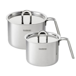 Cookever Cook304 Series Stainless IH Induction Multi Pot Sets 14cm 16cm