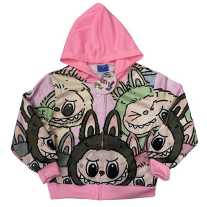 XUXIN Baby Kids Cotton Character/Labubu High Quality jacket For Girls Clothing