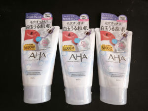 Sữa rửa mặt AHA Wash cleansing Glutathione White (120g) - JAPAN