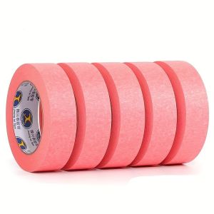 20M Pink Decorative Tape for Writable for Marking Essential for Art Students Color Mixing And Journaling Collages