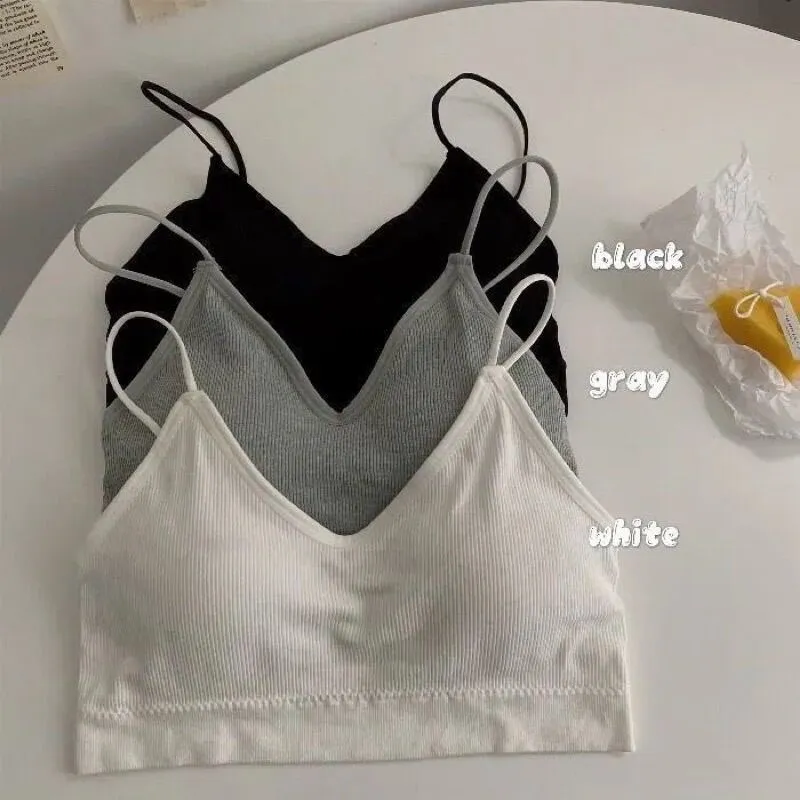 Korean Style Bralette-Bralet Comfy Singlet Bra 小内衣