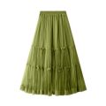 Rok Wanita Korean Styke Kekinian Hiasan Pita Coquette Cantik Feminine ...
