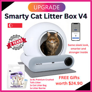 Smarty Cat V4 - Automatic Cat Litter Box 65L
