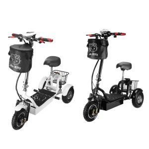 Small Mini Electric Tricycle Lithium Battery Folding Electric Car Battery Child Elderly Scooter