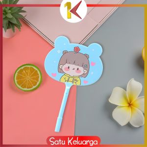 SK-A67 Pulpen Kipas Karakter Animal Lucu Ballpoint / Pena Alat Tulis Kantor dan Sekolah Fan Pen Moti