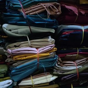 KAIN KILOAN KATUN TOYOBO CAMPUR WARNA ARAHAN KOLORAN