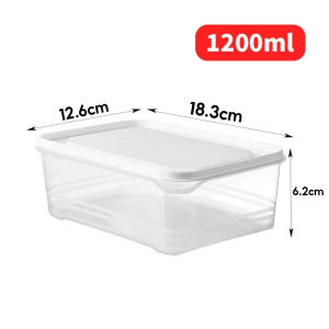 LILIER Food Grade Microwave Fresh-keeping Container Sealed Refrigerator PP Material - Shrimp Storage in Refrigerator