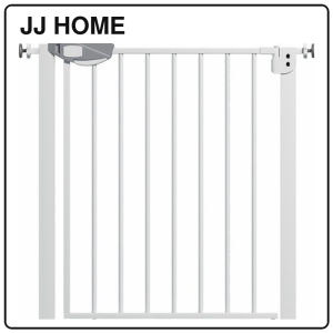 【JJ HOME】No-Drill Baby Safety Gate for Doorways and Stairs
