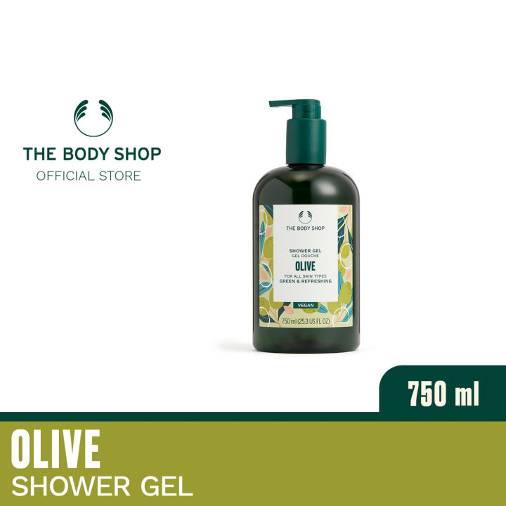 The Body Shop Olive Shower Gel (750ml) Lazada PH