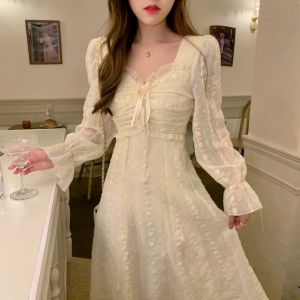 Dress Early Autumn Fairy  lace dress M367