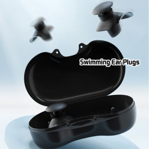 Swimming Ear Plugs With Box Waterproof Soft Silicone For Adult Kids Swimmers Showering Bathing Surfing Snorkeling